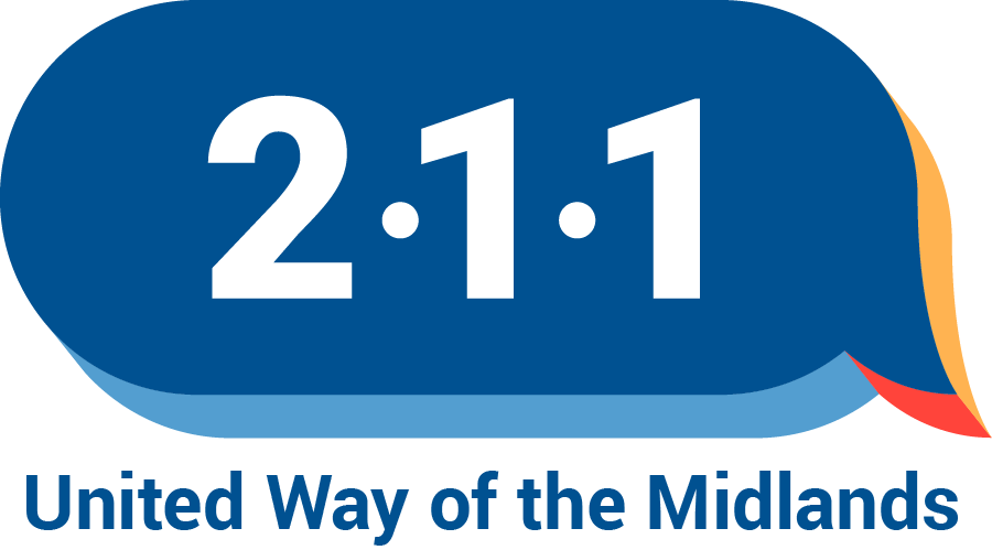 211 logo with United Way of the Midlands