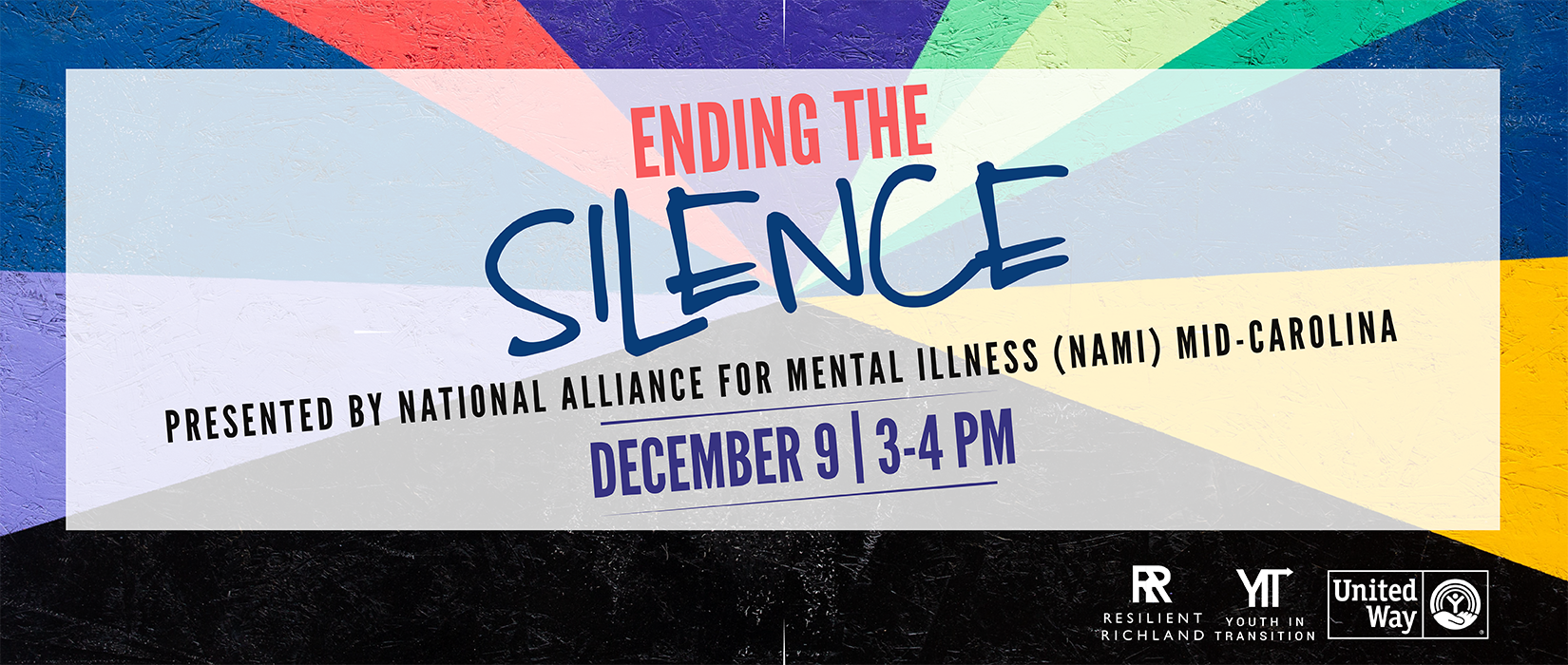 Sign up for Ending the Silence” training led by the National Alliance on Mental Illness on Dec. 9
