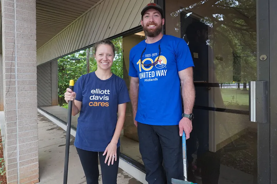 Elliott Davis volunteers at Indian Waters Council